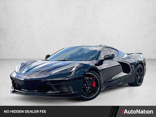 Black 2021 Chevrolet Corvette Stingray w/1LT