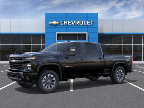 Black 2026 Chevrolet Silverado 2500 Custom