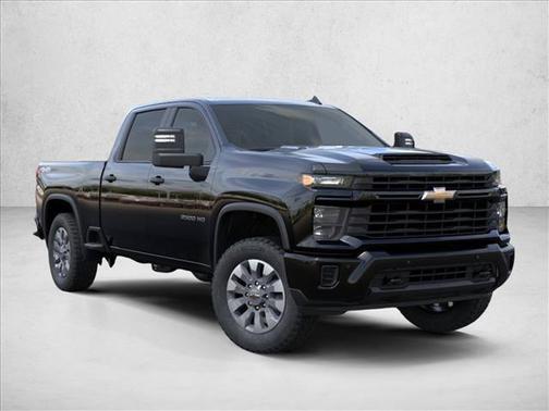 Black 2026 Chevrolet Silverado 2500 Custom
