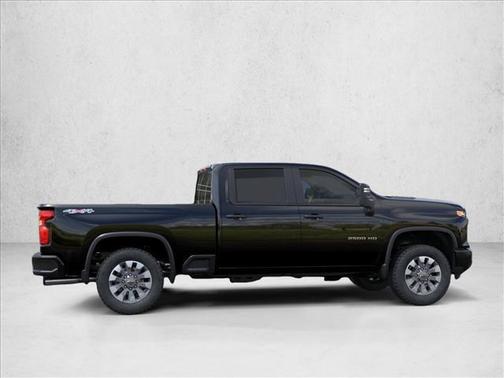 Black 2026 Chevrolet Silverado 2500 Custom