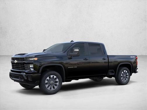 Black 2026 Chevrolet Silverado 2500 Custom