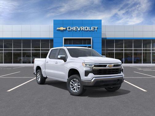 Summit White 2026 Chevrolet Silverado 1500 LT