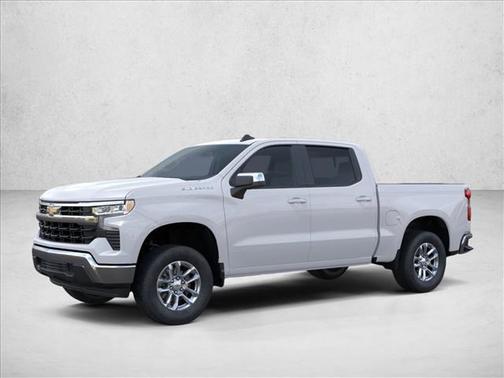 Summit White 2026 Chevrolet Silverado 1500 LT