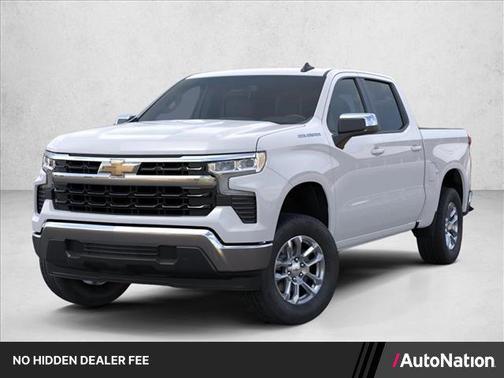 Summit White 2026 Chevrolet Silverado 1500 LT