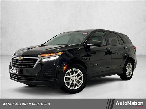 Mosaic Black Metallic 2024 Chevrolet Equinox LS