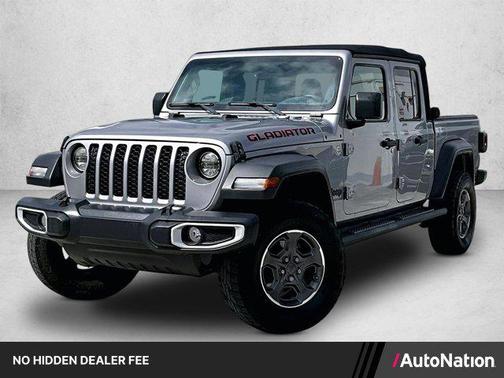 Billet Silver Metallic Clearcoat 2020 Jeep Gladiator Sport S