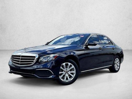 Cavansite Blue Metallic 2018 Mercedes-Benz E-Class 4MATIC