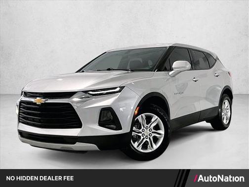 Silver Ice Metallic 2019 Chevrolet Blazer 1LT