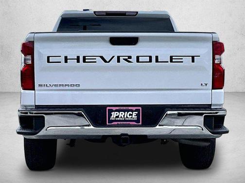 Summit White 2025 Chevrolet Silverado 1500 LT