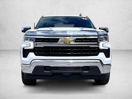 Summit White 2025 Chevrolet Silverado 1500 LT