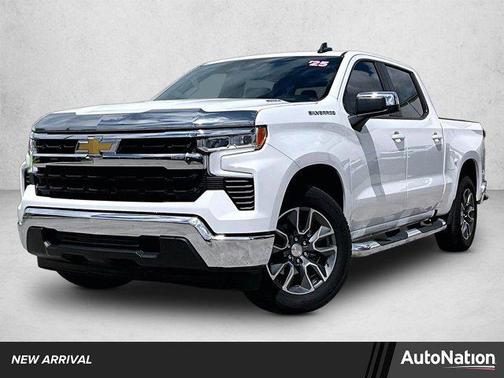 Summit White 2025 Chevrolet Silverado 1500 LT