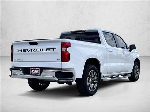 Summit White 2025 Chevrolet Silverado 1500 LT