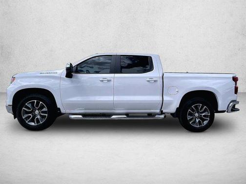 Summit White 2025 Chevrolet Silverado 1500 LT