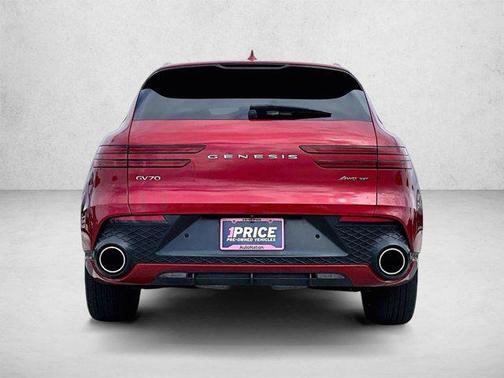 Mauna Red 2022 Genesis GV70 3.5T AWD Sport