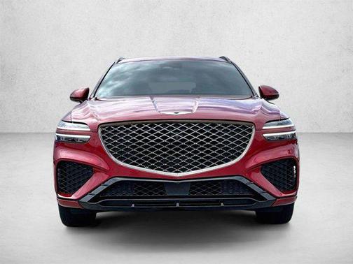 Mauna Red 2022 Genesis GV70 3.5T AWD Sport