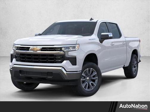 Summit White 2026 Chevrolet Silverado 1500 LT