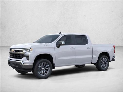Summit White 2026 Chevrolet Silverado 1500 LT