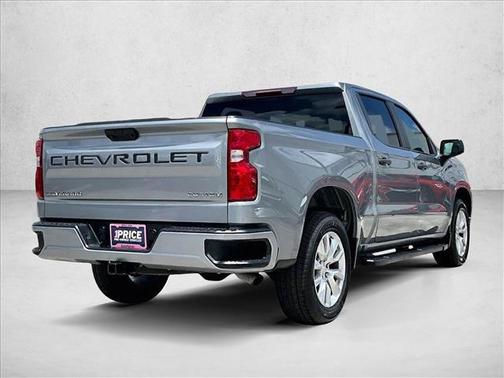 Sterling Gray Metallic 2024 Chevrolet Silverado 1500 Custom