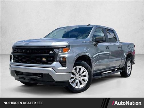 Sterling Gray Metallic 2024 Chevrolet Silverado 1500 Custom