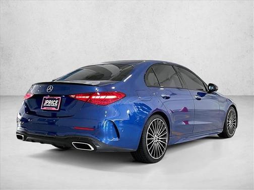 Starling Blue Metallic 2022 Mercedes-Benz C-Class Sedan