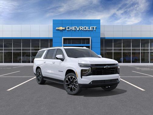 Summit White 2026 Chevrolet Suburban RST