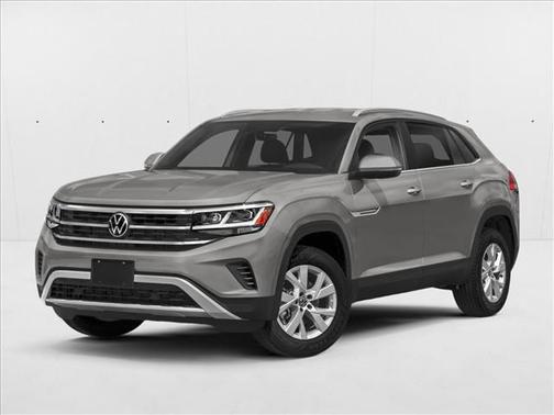 Pure White [White] 2021 Volkswagen Atlas Cross Sport 3.6L V6 SE w/Technology R-Line