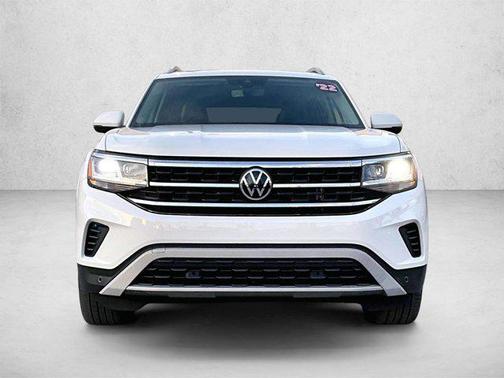 White 2022 Volkswagen Atlas 3.6L SEL