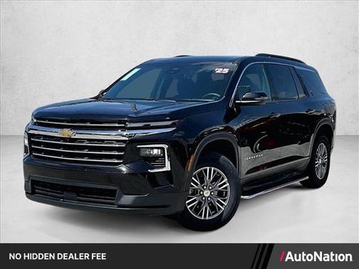 Mosaic Black Metallic 2025 Chevrolet Traverse LT