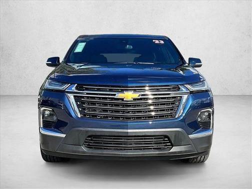 Northsky Blue Metallic 2023 Chevrolet Traverse LT Leather