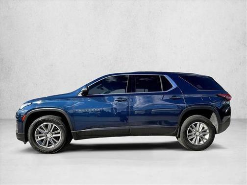 Northsky Blue Metallic 2023 Chevrolet Traverse LT Leather