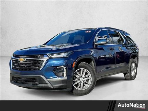 Northsky Blue Metallic 2023 Chevrolet Traverse LT Leather