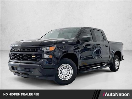 Black 2023 Chevrolet Silverado 1500 WT