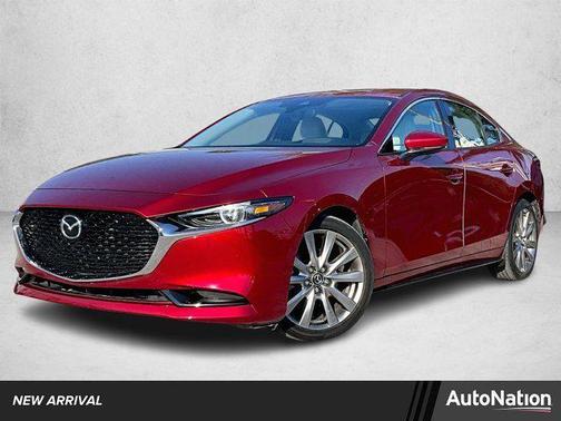 Soul Red Crystal Metallic 2023 Mazda Mazda3 AWD w/Premium Package