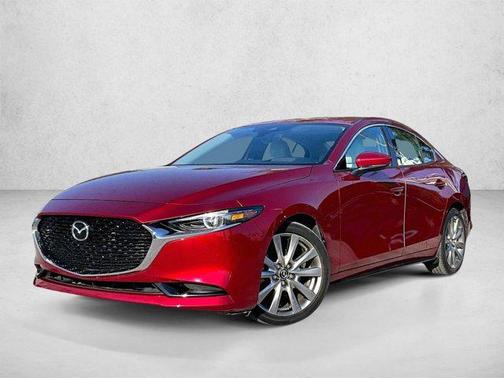 Soul Red Crystal Metallic 2023 Mazda Mazda3 AWD w/Premium Package