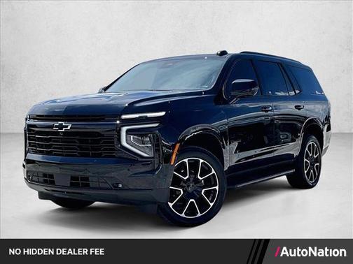 Black 2025 Chevrolet Tahoe 2WD RST