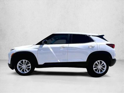 Summit White 2025 Chevrolet Trailblazer LS