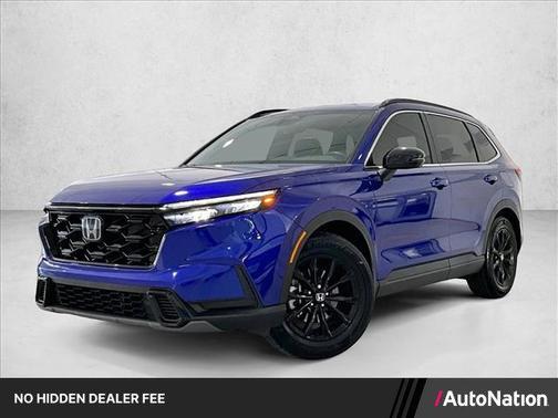 Crystal Black Pearl 2024 Honda CR-V Hybrid Sport FWD