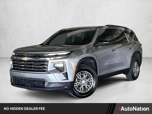 Sterling Gray Metallic 2025 Chevrolet Traverse LT