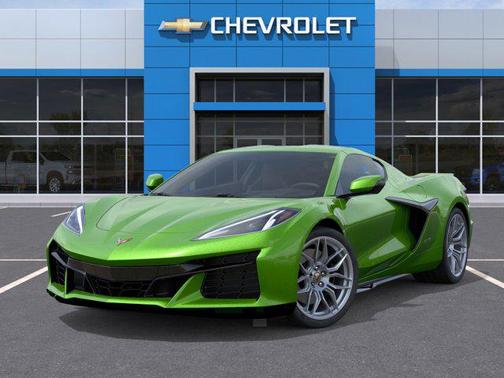 Roswell Green Metallic 2026 Chevrolet Corvette Z06