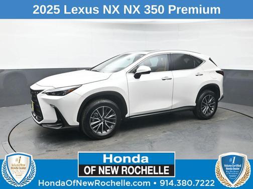 White Pearl 2025 Lexus NX 350 Premium