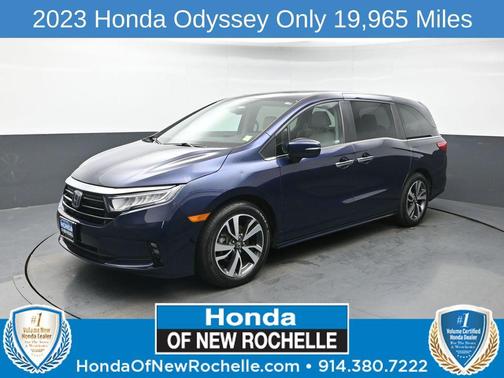 Obsidian Blue Pearl 2023 Honda Odyssey Touring