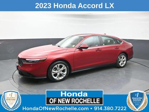 Radiant Red Metallic 2023 Honda Accord LX 1.5T