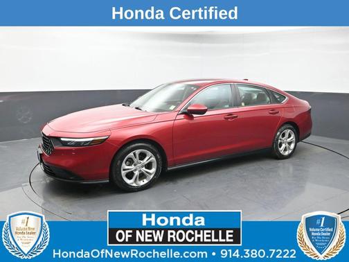 Radiant Red Metallic 2023 Honda Accord LX 1.5T
