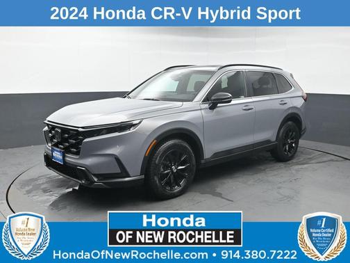Urban Gray Pearl 2024 Honda CR-V Hybrid Sport AWD