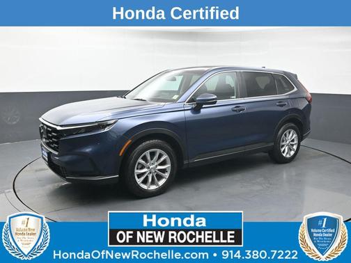 Canyon River Blue Metallic 2024 Honda CR-V EX AWD