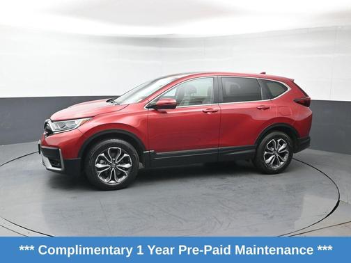 Radiant Red Metallic 2022 Honda CR-V AWD EX