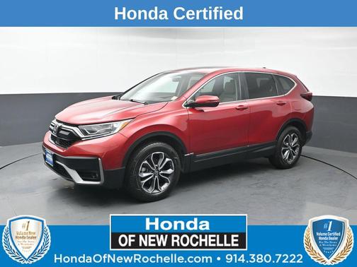 Radiant Red Metallic 2022 Honda CR-V AWD EX