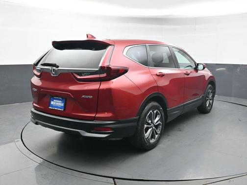 Radiant Red Metallic 2022 Honda CR-V AWD EX