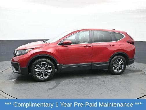 Radiant Red Metallic 2022 Honda CR-V AWD EX