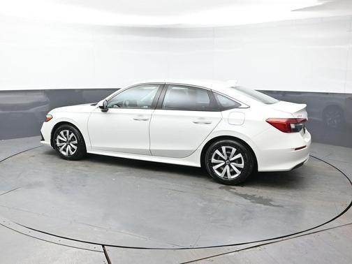 Platinum White 2023 Honda Civic LX